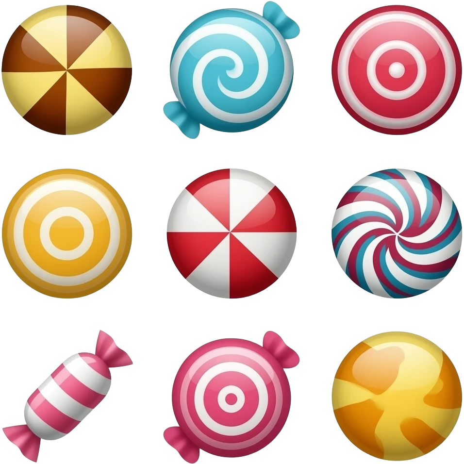 1000000 candy icons emoji