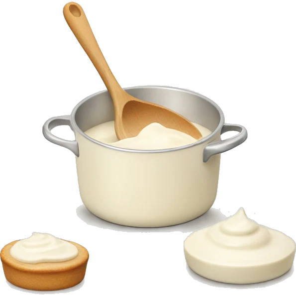 Cream le cruset emoji