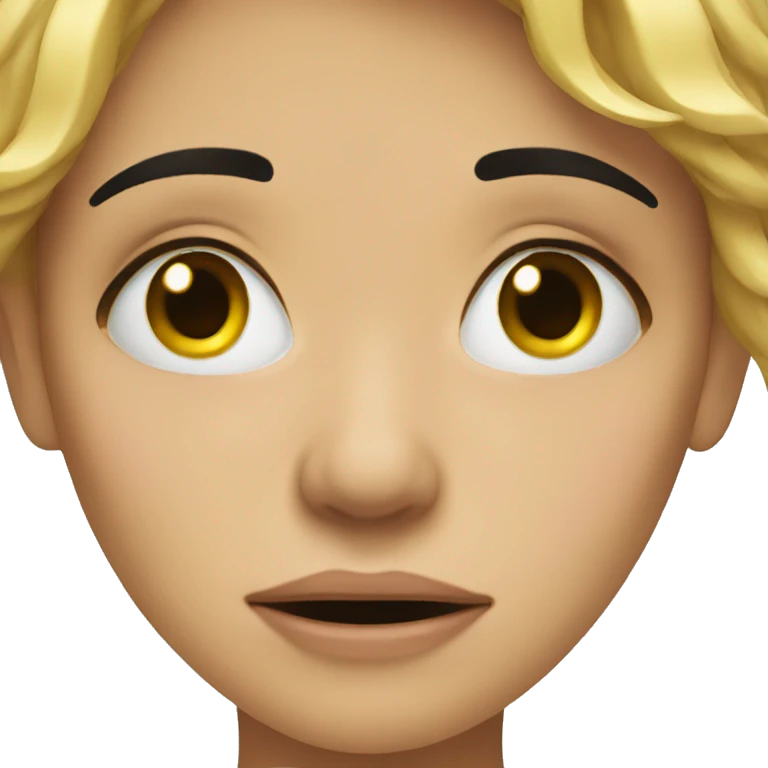 crying woman, tears on face emoji
