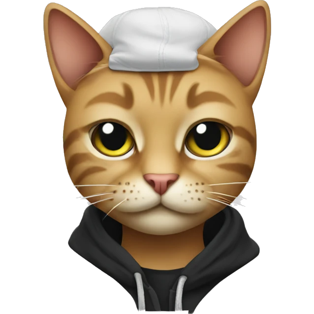 Thug cat emoji