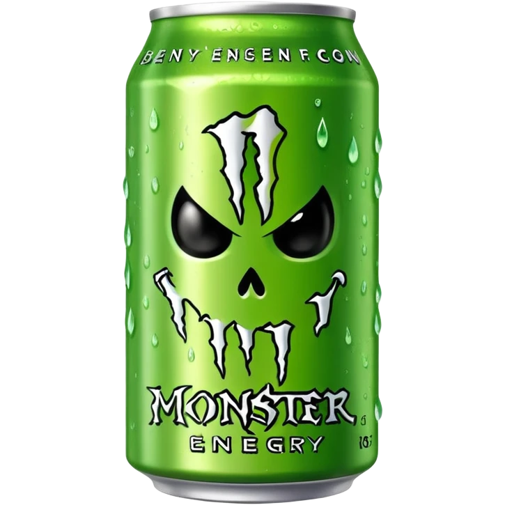 Monster energy drink emoji
