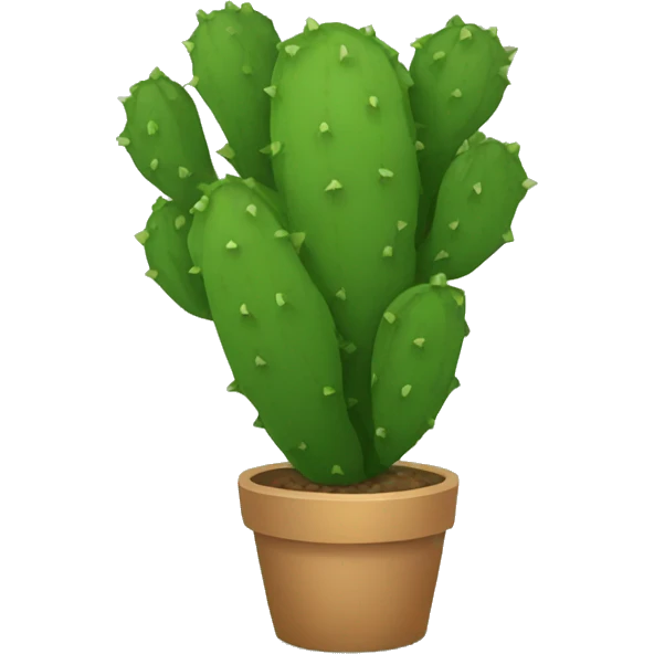 round Nopal emoji