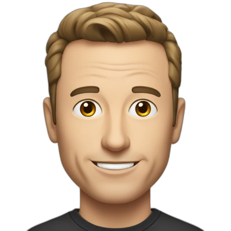 Élon Musk Bill gayes et Jeff besson amis emoji