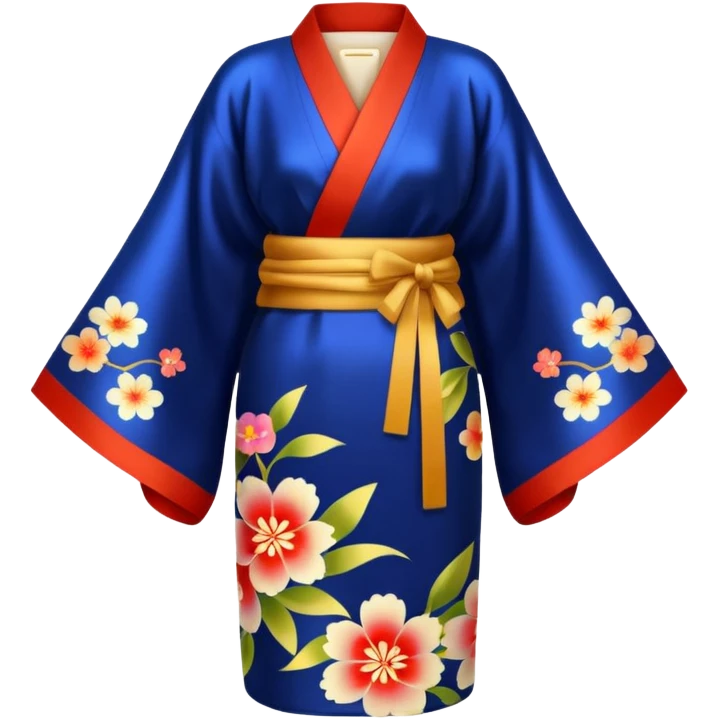 Kimono with no human just the dress emoji