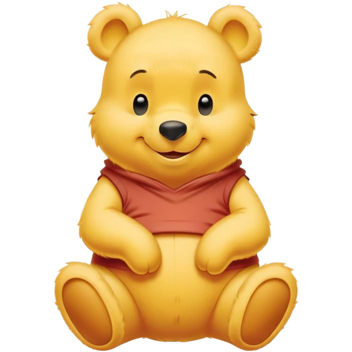 classic Winnie the Pooh emoji