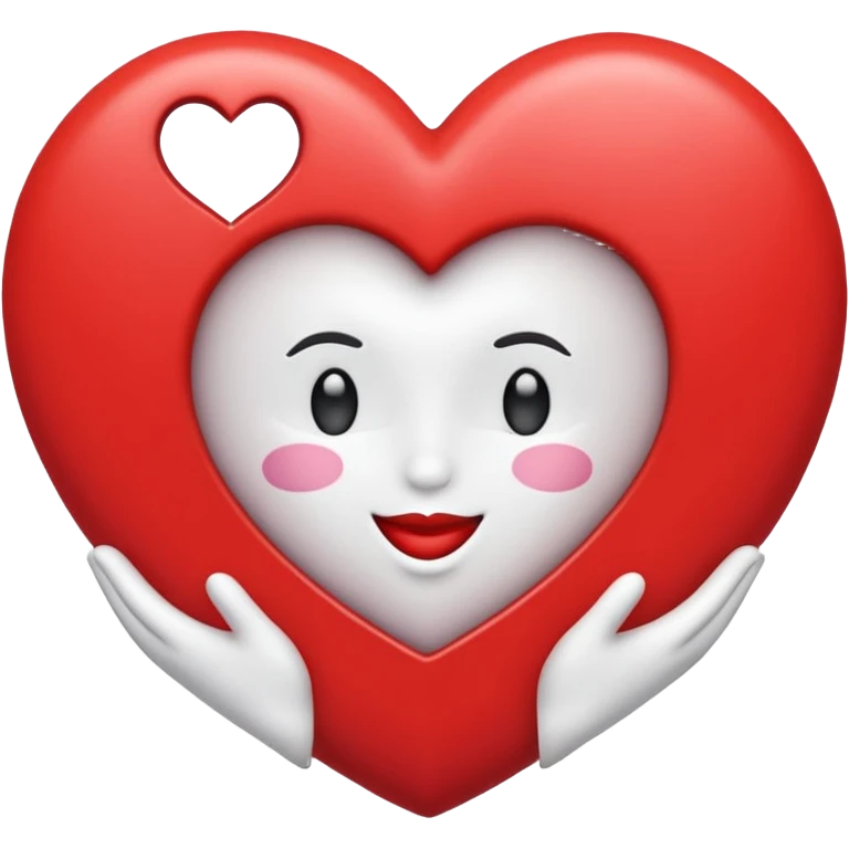Quiero un emoji de amor y paz con la paloma blanca encerrada en un círculo y un corazón  emoji