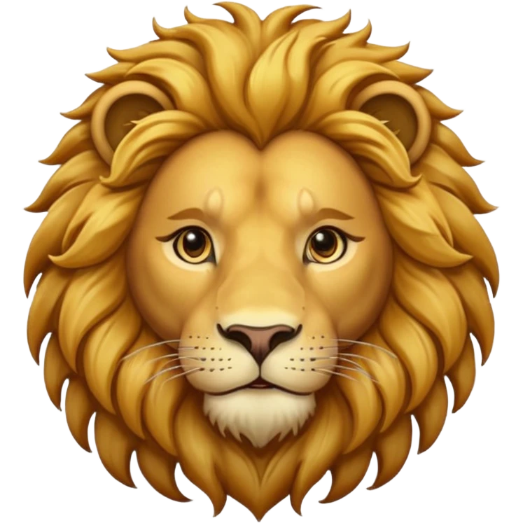 lion face emoji