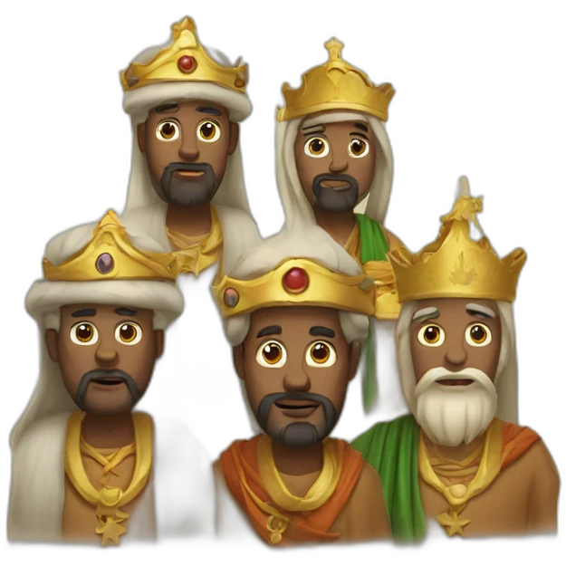 three wise men emoji