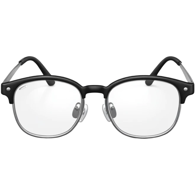 Reading glasses emoji