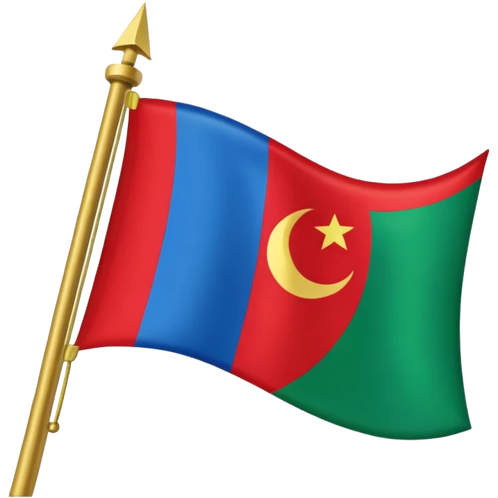 Create the flag of Dagestan for instagram story emoji