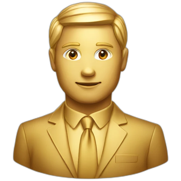 golden-linkedin-logo emoji