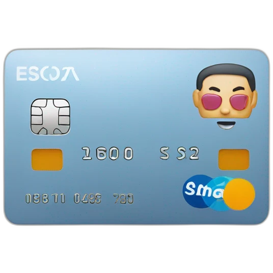 debit card emoji