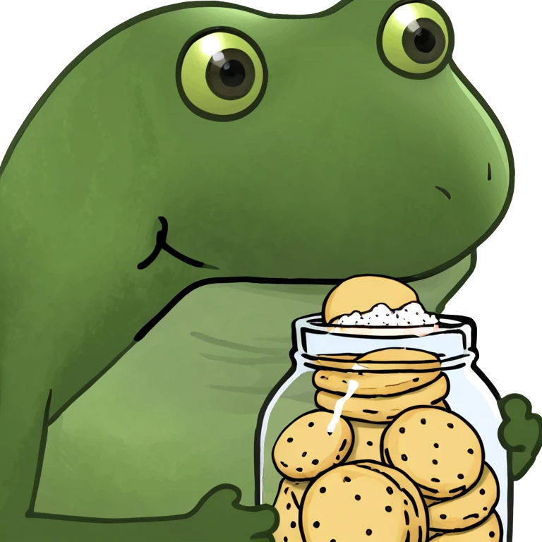 Jar of sugar cookies emoji