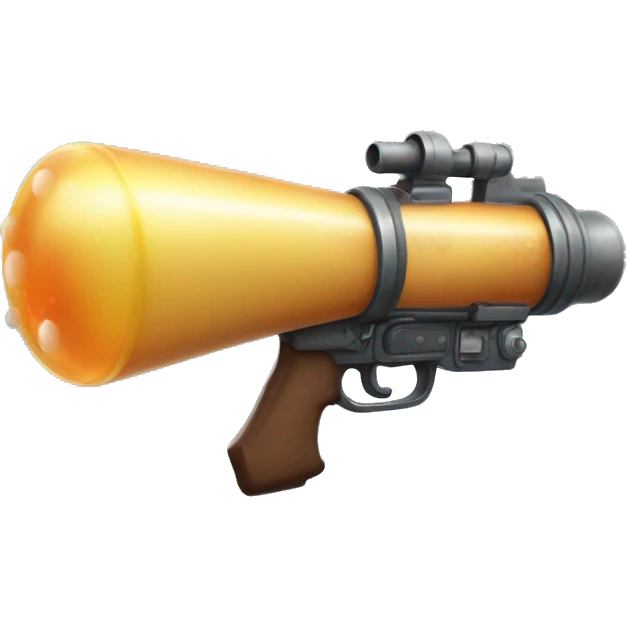 Bubble bazooka emoji