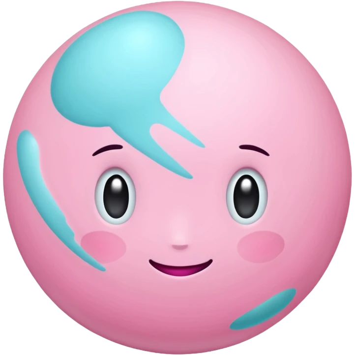 pink uranus emoji