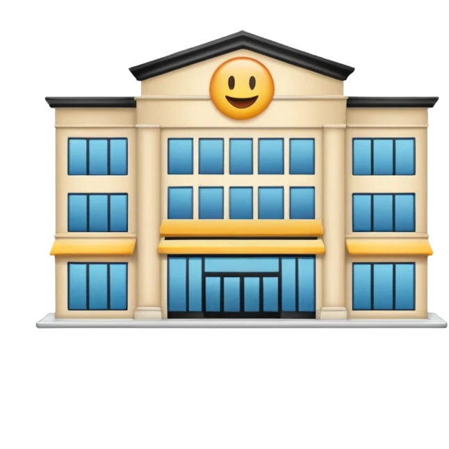 shopping mall emoji