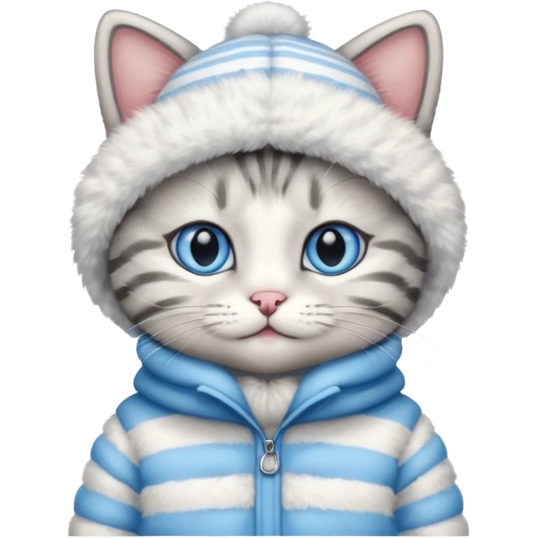 catin winter outfit emoji