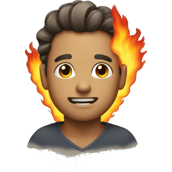 burning heart emoji