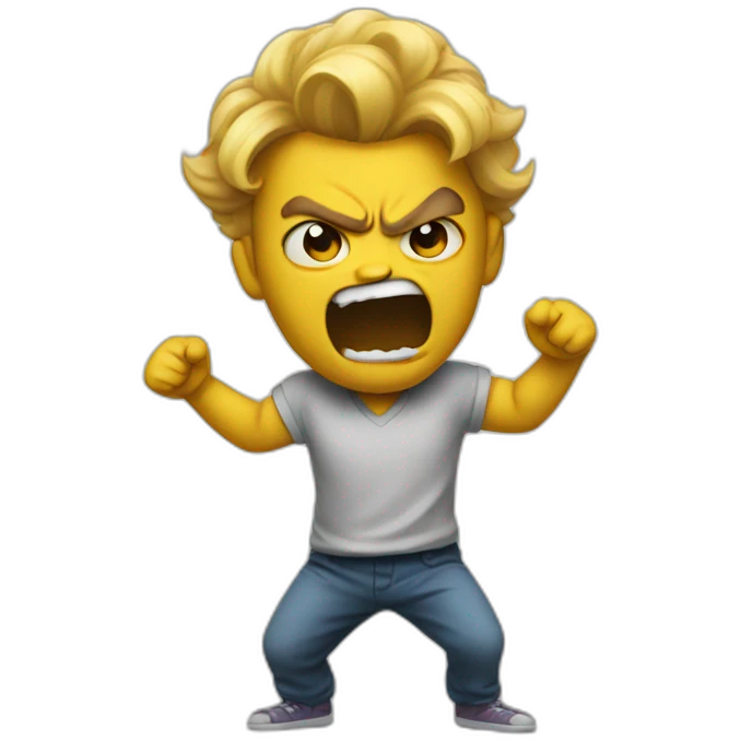 angry dancing emoji