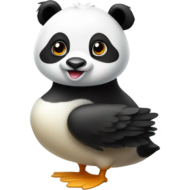 panda duck emoji