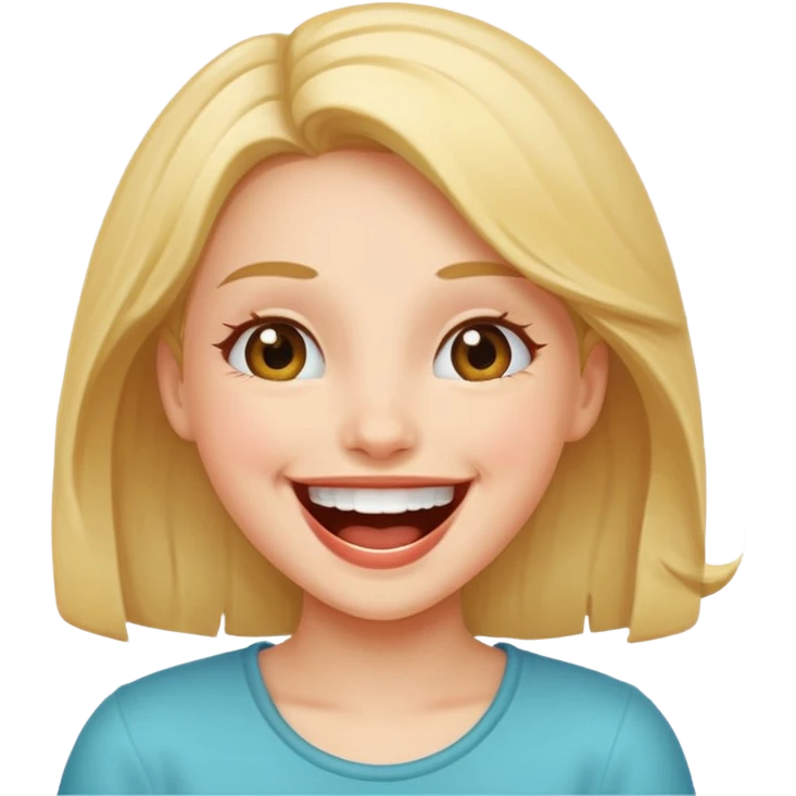 girl excited she got the job  emoji