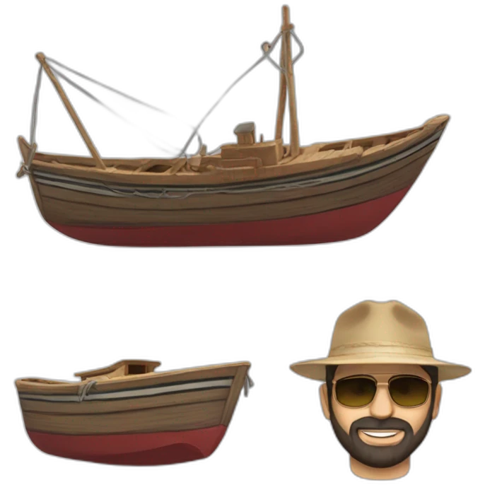 Alberto nuñez Feijoo ttavel boat emoji
