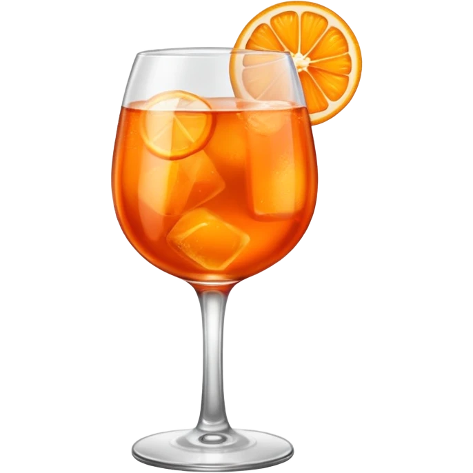 aperol spritz glass emoji