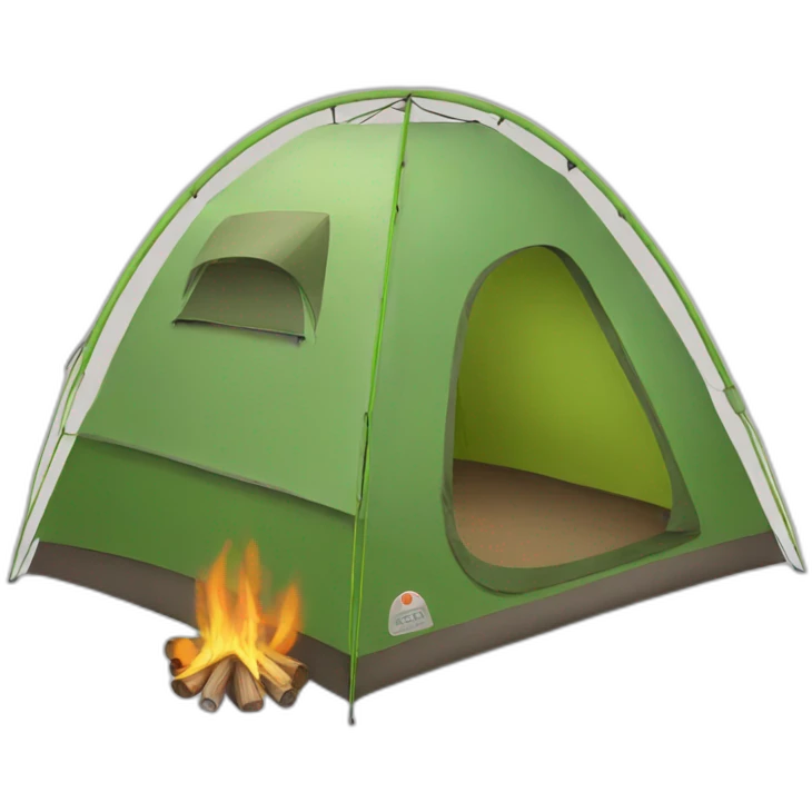 camping emoji