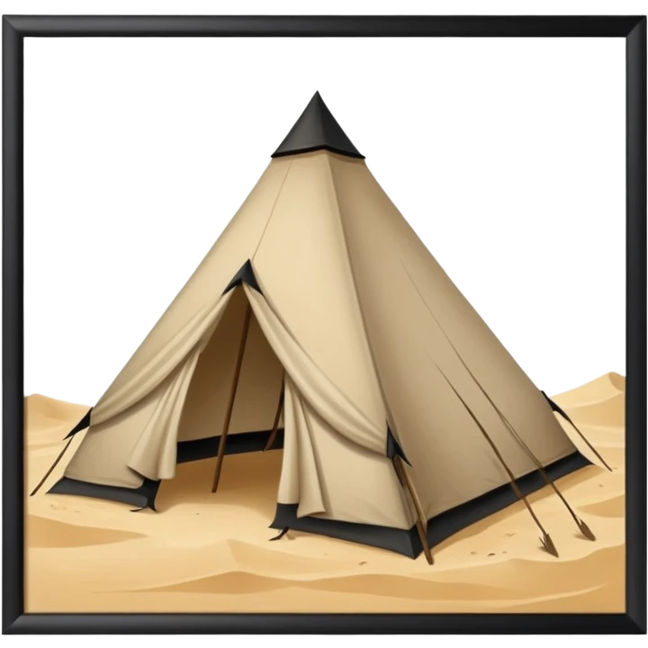 ancient Egyptian tent emoji