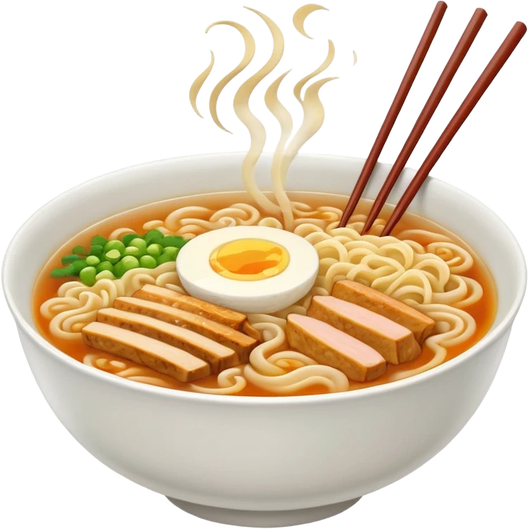 bowl of ramen emoji