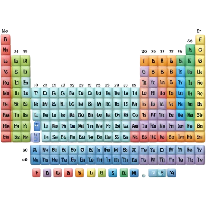 Periodic table  emoji