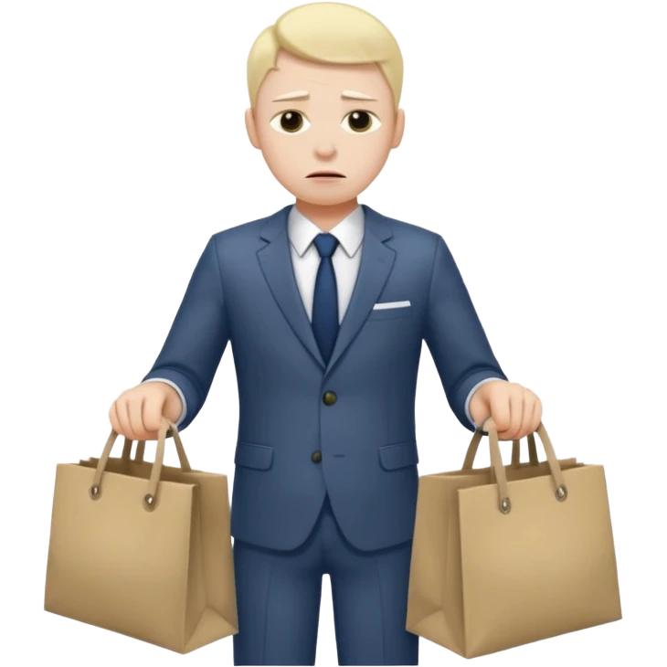 facial Upselling scam person emoji