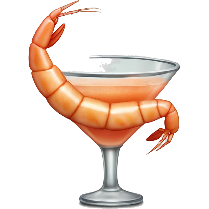 Shrimp cocktail  emoji