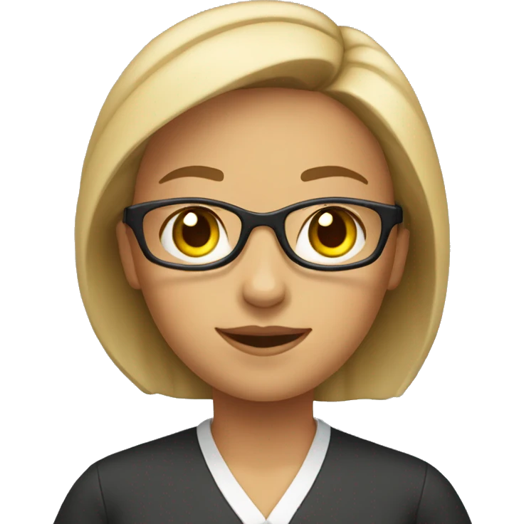 female elementary school educator emoji