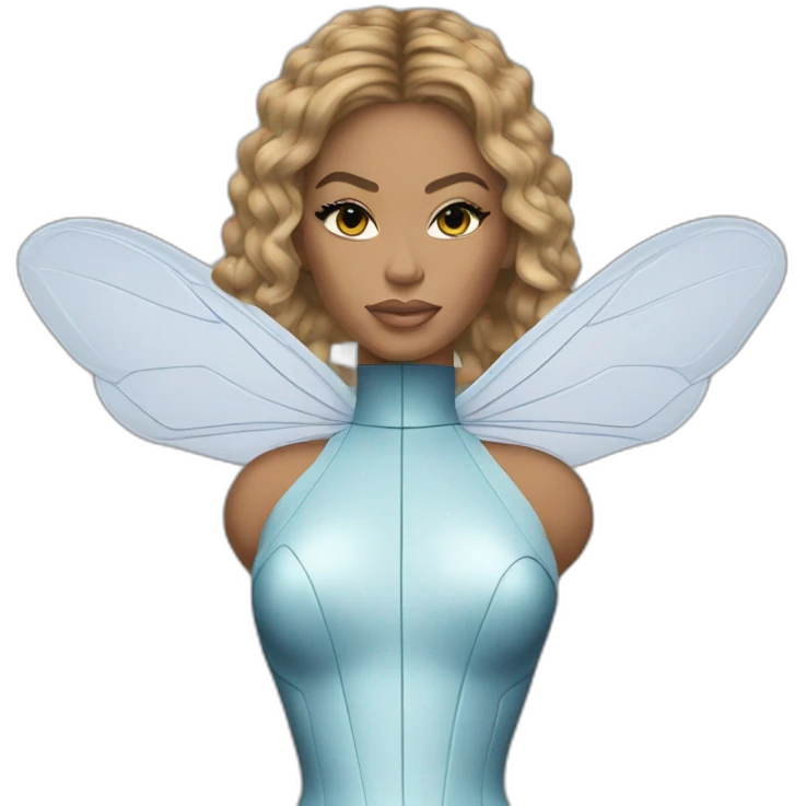 Beyonce Mugler outfit bee  emoji