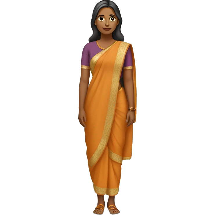 bengali woman fair colour full body emoji