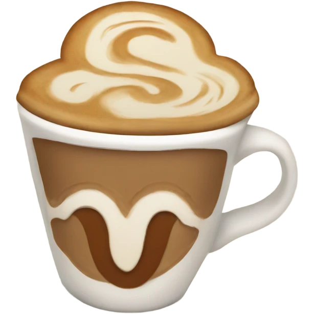 Coffee latte emoji