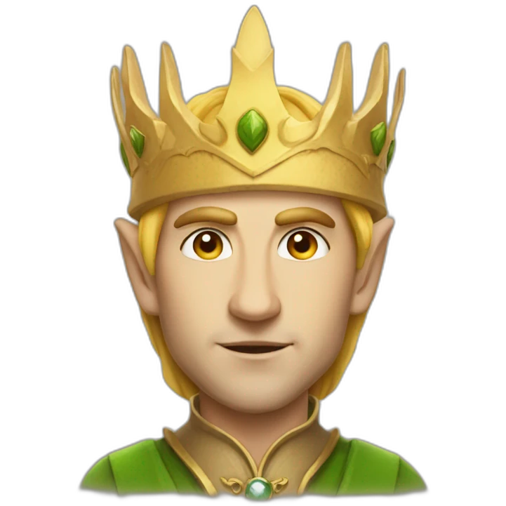 Tranduil elf king emoji