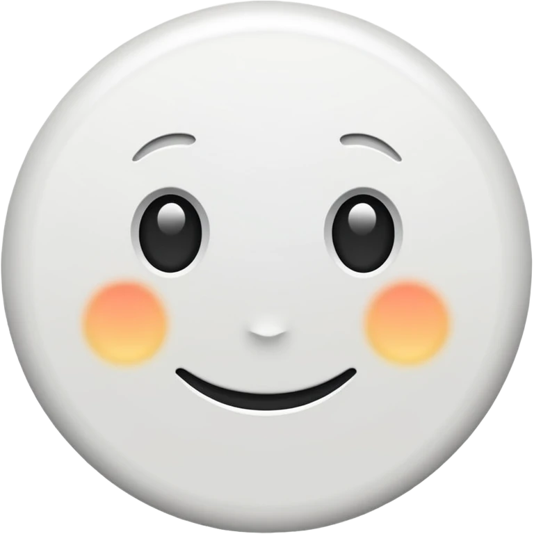 White circle emoji
