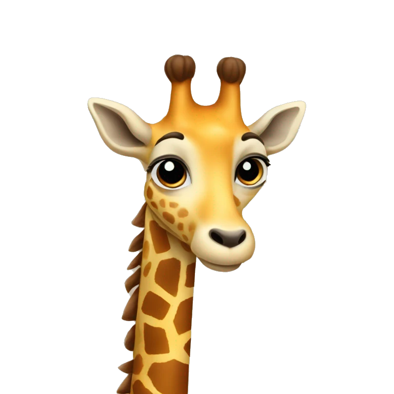 Un doudou girafe  emoji
