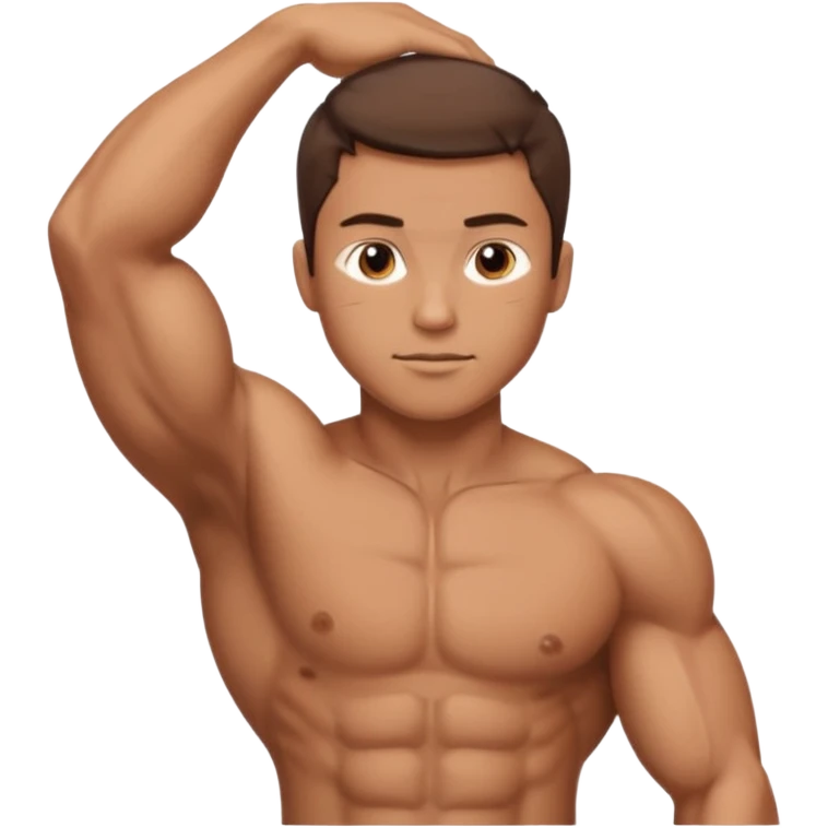 Male tricepes emoji