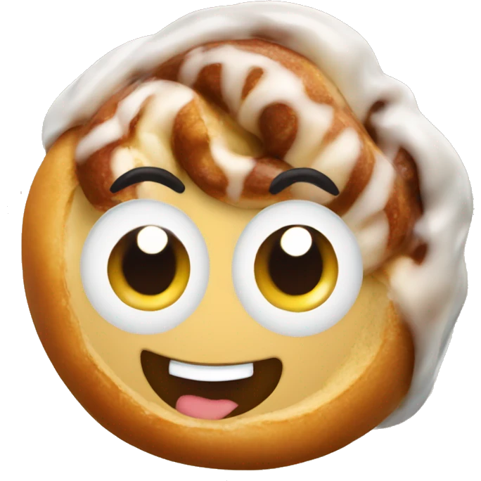 cinnamon roll emoji