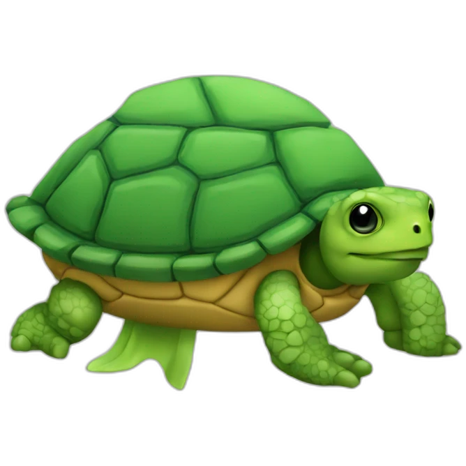 Follet tortuga emoji