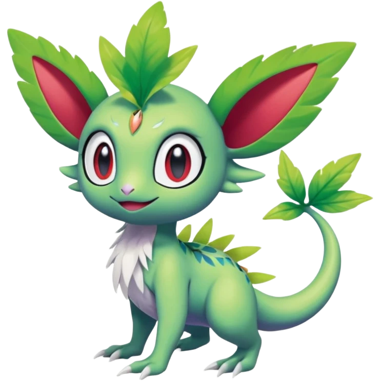  Fey Toony Axew-Celebi-Salandit-Shaymin-fusion-hybrid emoji