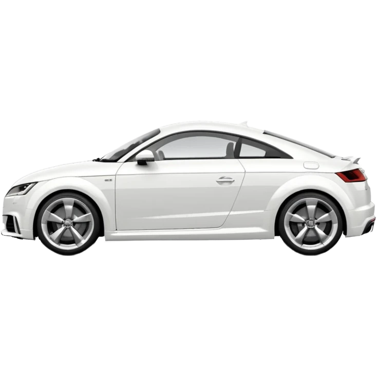L2019 white audi tt s line  emoji
