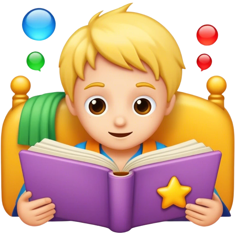 a storybook for kid emoji