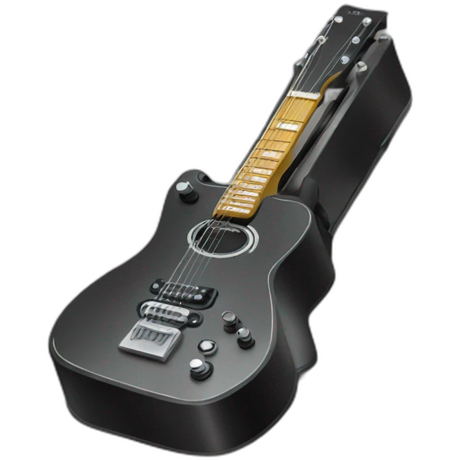 guitar pedal emoji