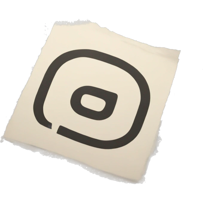 letter Q on the main plan, behind it people emoji