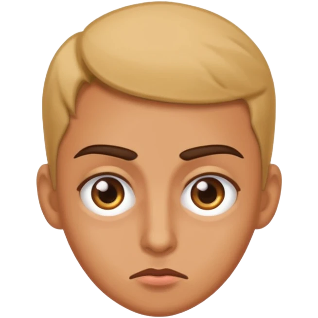 Raising eyebrows and rolling eyes emoji