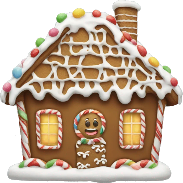 Gingerbread house  emoji
